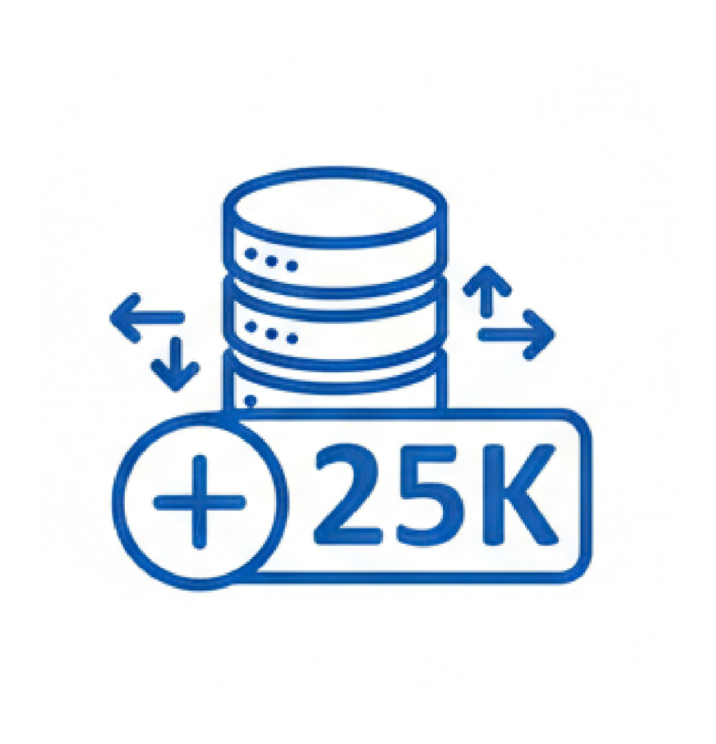 25,000+ Pre-Loaded Medicines
